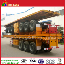 Flatbed Semitrailer for Container Transportation